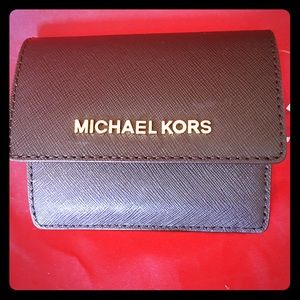 Credit cars iD wallet with key ring